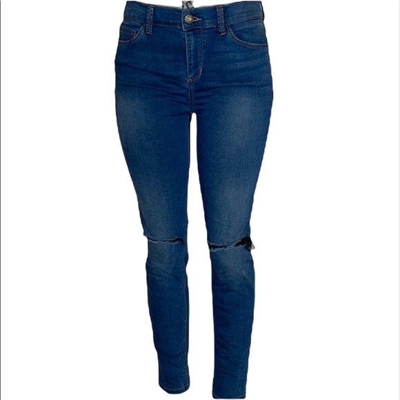 Sneak Peak Distressed Jeans Size 11 - Picture 1 of 8